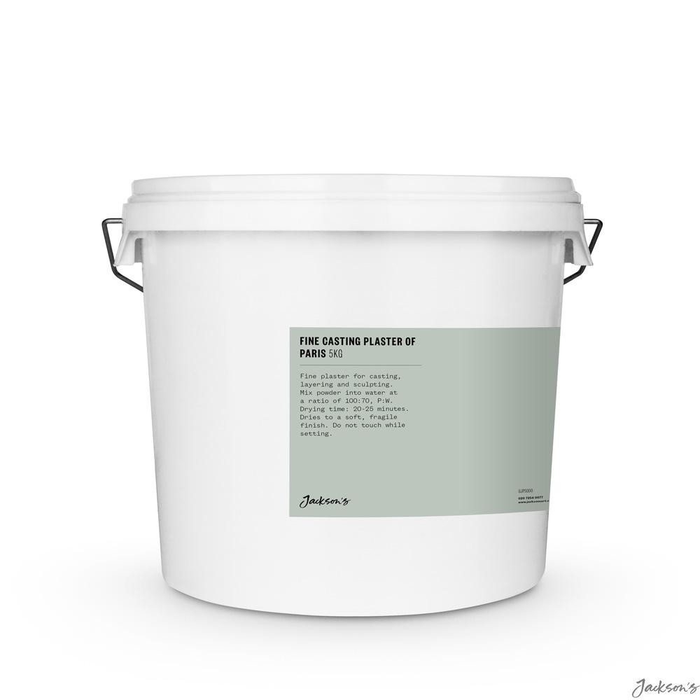 Jackson's : Fine Casting Plaster of Paris : 5kg : For Casting, Moulding & Scu...