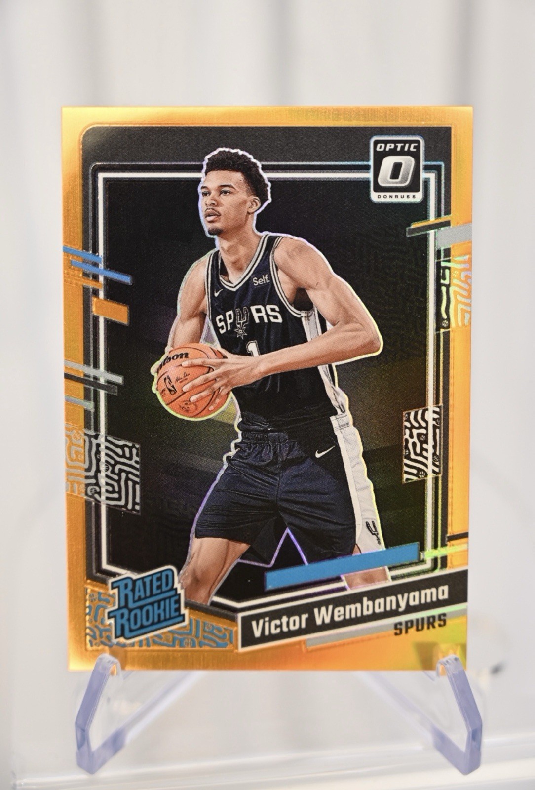 2023-24 Panini Donruss Optic - Rated Rookie Victor Wembanyama #225 Orange /199