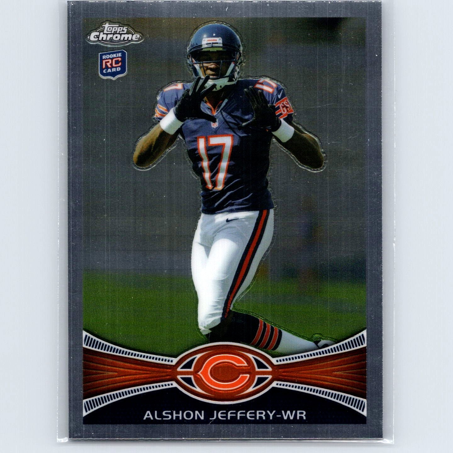 2012 Topps Chrome Alshon Jeffery Rookie #62 Chicago Bears