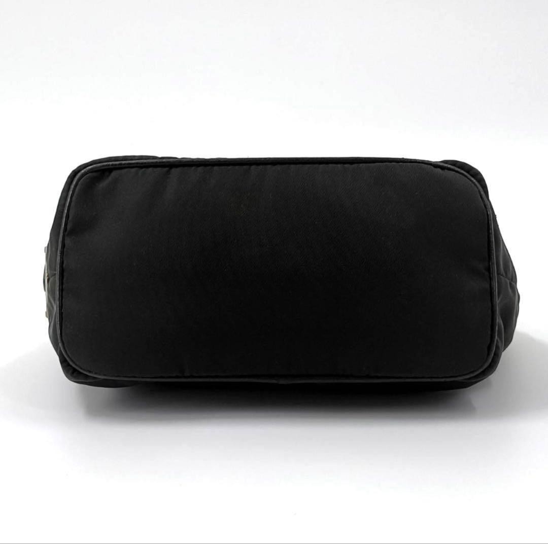 Rare PRADA Accessory Pouch Braided Triangle Logo Nylon One Shoulder thumbnail 4