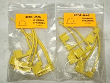 12 PIECES  - REDI-MAG Empty Chamber Safe Chamber Flags Rifle Pistol Range Safety