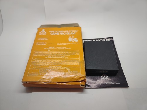Atari 2600 Breakout Video Game Cartridge 1978 Edition, Tested - Imagen 3 de 3