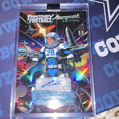 Wild Card 2026 Fantasy Football Atompunk Jonathan Taylor (True)1/1 Auto
