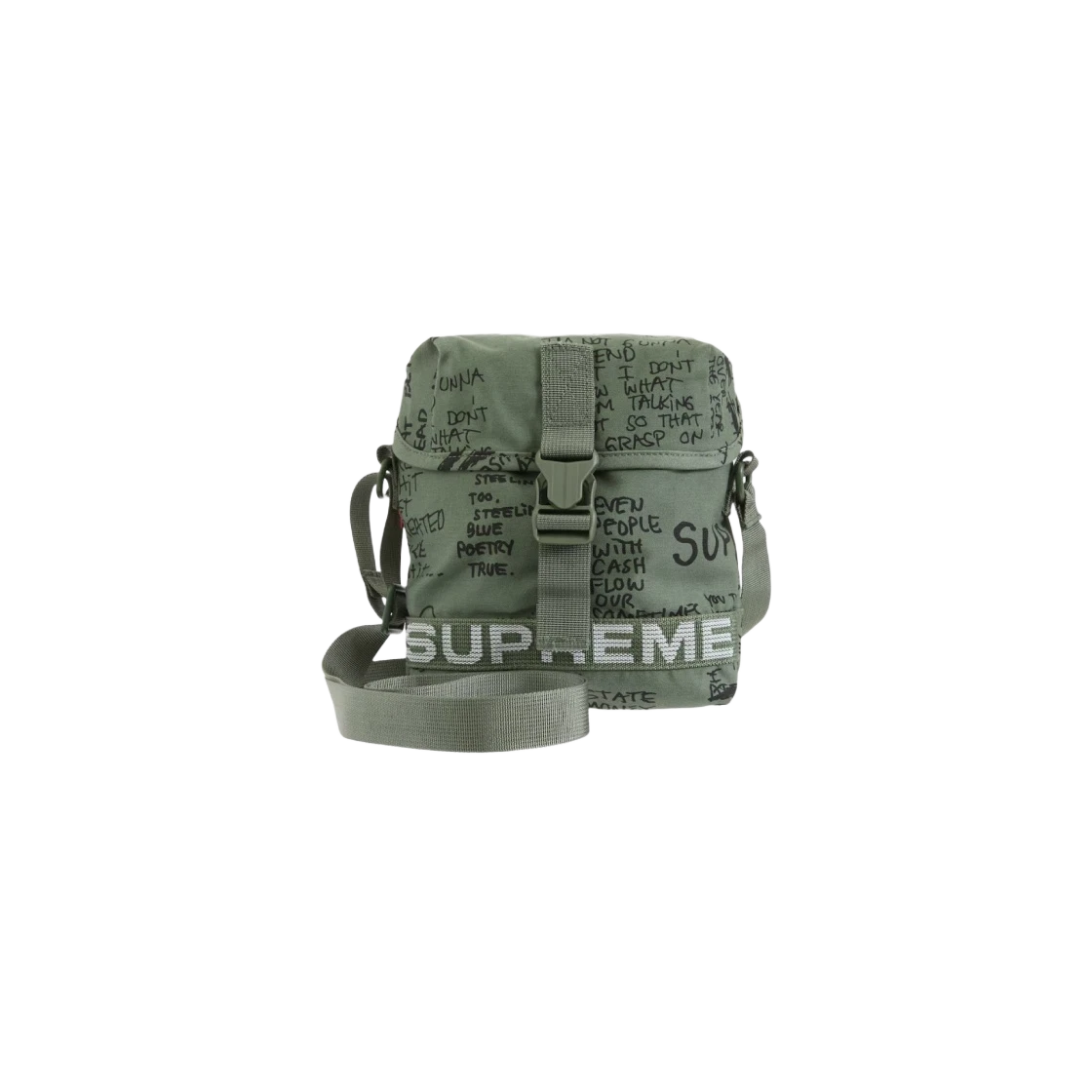 Sac latéral Supreme Field Olive Gonz   23SS