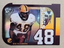 2003 Press Pass Big Numbers Terrell Suggs RC Baltimore Ravens