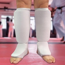 Muay Thai Shin Guards Boxing Gear Leg Guards for Karate Sparring Sanda
