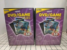 Lot Of 2 10 pack Fellowes NEATO DVD/Game Cases 83359 - NEW