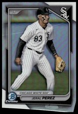 2024 Bowman Draft #BDC-154 Jeral Perez Chrome Refractor