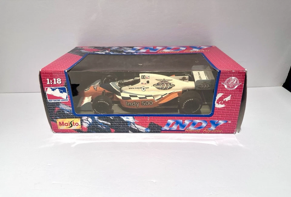 Maisto Indy Racing League Indy 500 Race Car 1:18 Die Cast Metal 31120 - Image 2 of 4