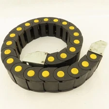 Brevetti SR 355 2" x 1-1/2" Pass Thru Nylon Cable Carrier Energy Drag Chain 41"L