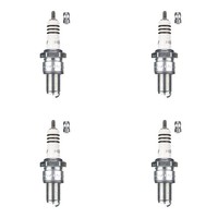 NGK ZüNdkerze BR9EIX Iridium 3981 4Er Set (FüR: Suzuki RM 125 RF14A 89-91 )