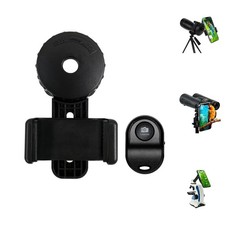 New Universal Phone Adapter for Binoculars Monocular Spotting Scope Telescope...