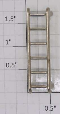 Lionel 814-4 Nickel 6-Rung Ladder Fits 2814, 216, 516 (1)