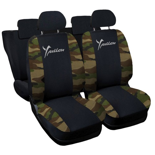 COPRISEDILI AUTO COMPATIBILI CON YPSILON MADE IN ITALY SET COMPLETO VARI COLORI - Foto 17 di 29
