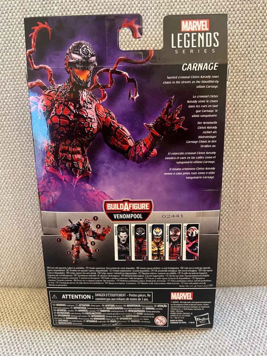 Venompool BAF Wave Marvel Legends Complete Set of 5 Figures w
