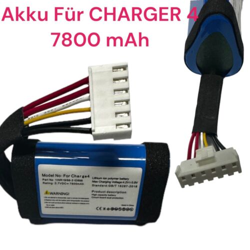 HX Akku Batterie 7800mAh für JBL Charge 4, Charge 4BLK, Neu  Mit 1 Jahr Garantie - Afbeelding 1 van 1