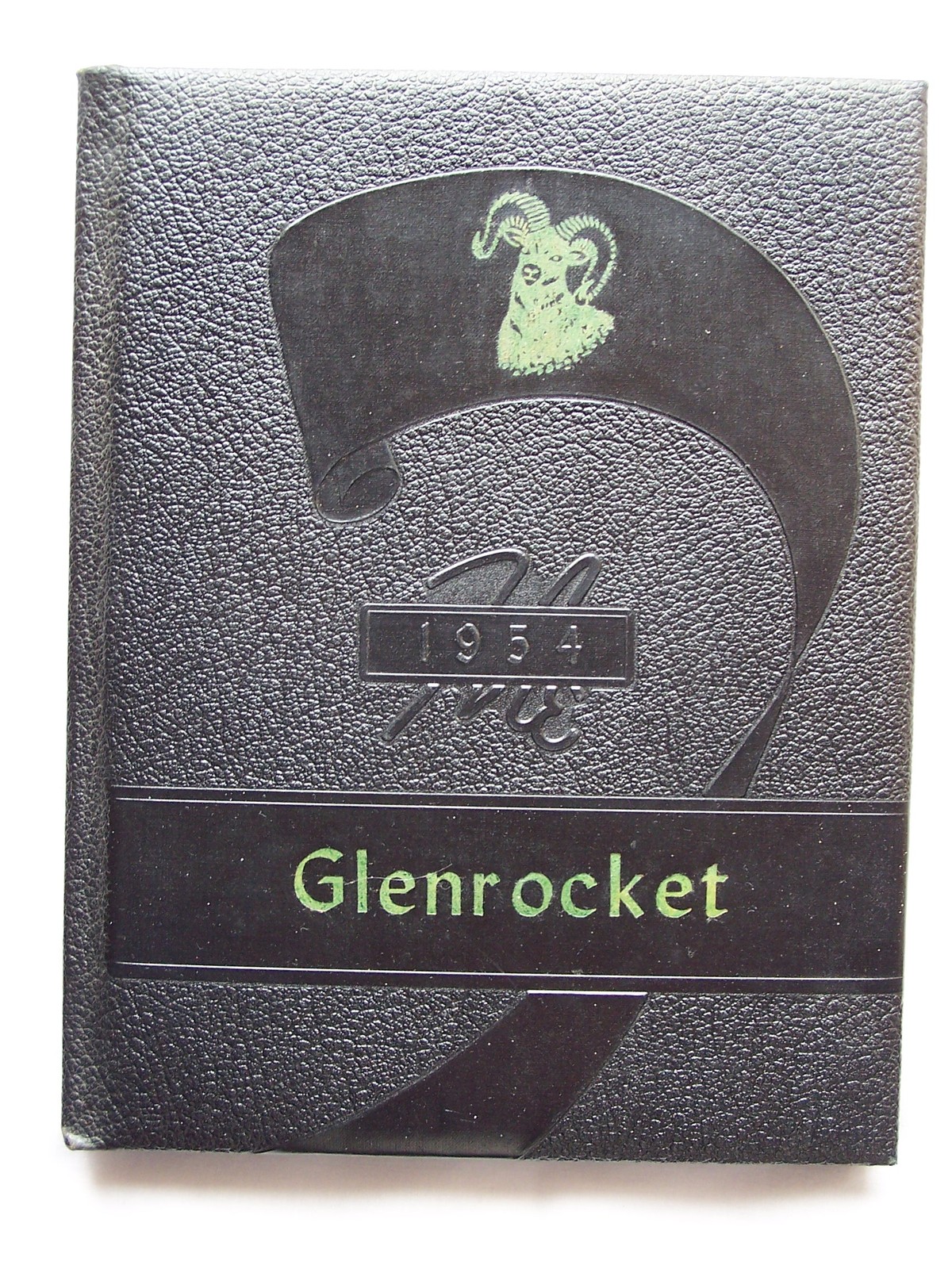 1954 GLENROCK PARKERTON HIGH SCHOOL YEARBOOK, GLENROCK, WYOMING THE
