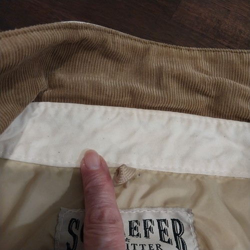 Vintage Schaefer Outfitter Western Brush Jacket Men XL Beige Canva Full Zip Snap - Picture 12 of 14