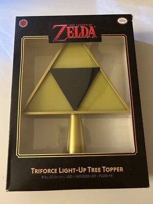 Legend of Zelda 9 inch Lightup Tree Topper Decoration - Yellow