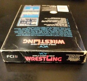 WCW World Championship Wrestling Nintendo Entertainment System NES Complete CIB
