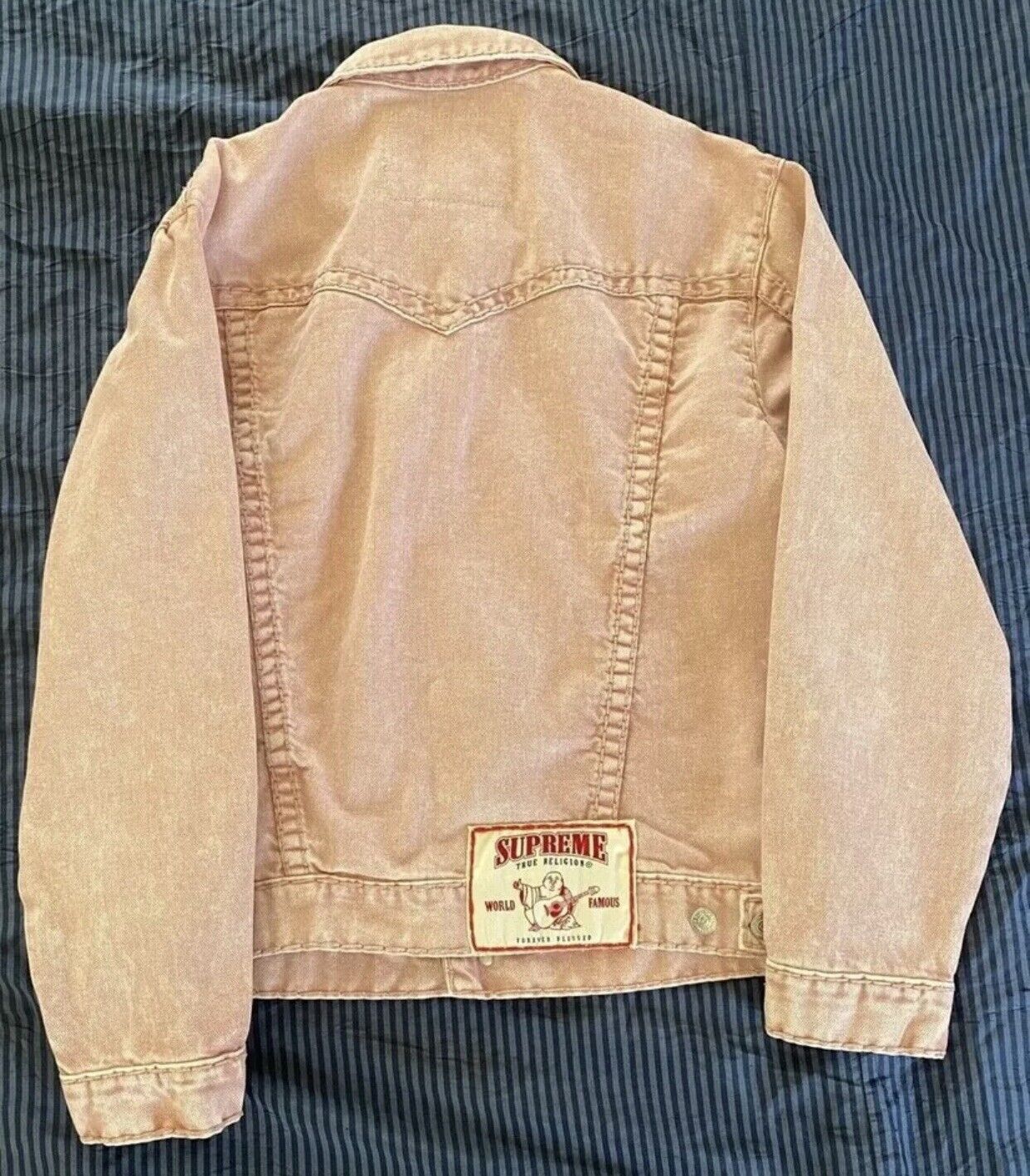 Supreme Supreme x true religion denim jacket.