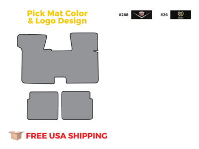 FITS 1980-1985 Cadillac Seville with Console Floor Mat Cutpile
