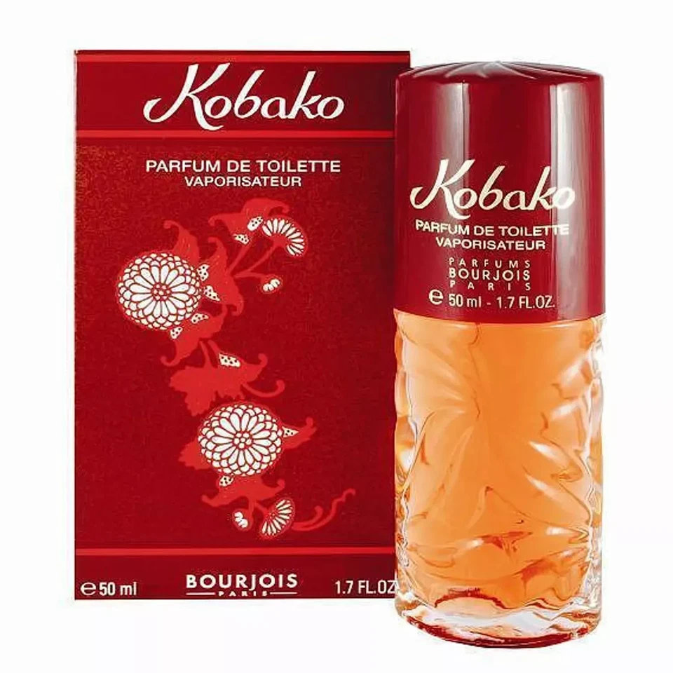 BOURJOIS KOBAKO Perfume de Toilette para Mujer 50ml Blanco Almizclado Flores Polvo