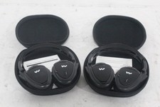 (2) Williams Sound Wir Rx15-2 2-channel Infrared Wireless Headphones #c1628-40