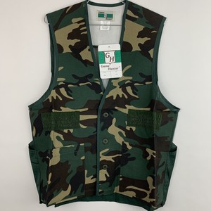 Game Hunter Camo Hunting Vest Mens Size S / M Shell Loops Game Pouch Vintage 676477551316 | eBay