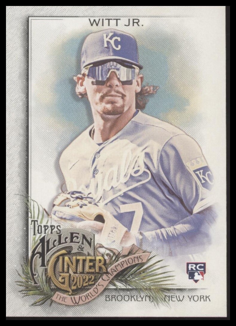 2022 Topps Allen & Ginter #203 Bobby Witt Jr. RC Royals