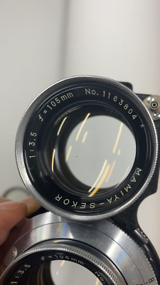 ▶️[ Exc+5 ] Mamiya Sekor 105mm F/3.5 TLR Lens for C330 C33 C220