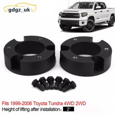 2" Front Leveling Lift Kit Strut Spacers for Toyota Tundra 1999-2006 2WD 4WD