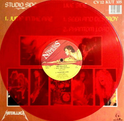 Metallica ‎– Jump In The Fire (1986) Music For Nations ‎– 12KUT