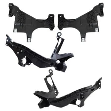 4PCS For Audi A4 S4 2013-2015 2016 Front Headlight Mount Support Plate Bracket