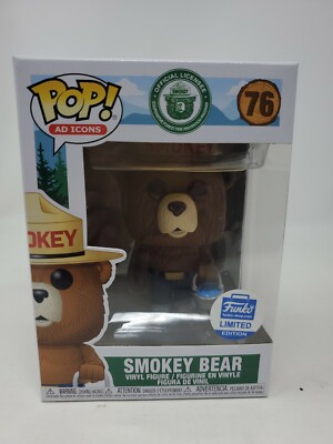 Funko Pop! Ad Icons Smokey Funko Shop Limited - Smokey The Bear