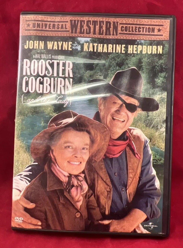 ROOSTER COGBURN and The Lady DVD - New (John Wayne Katharine