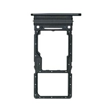 SIM Micro SD Card Tray Dual for Samsung Galaxy A34 Black Cell Phone Repair Part