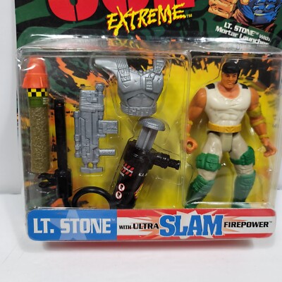 Kenner Deluxe GI Joe Extreme Action Figure Lt Stone Mortar