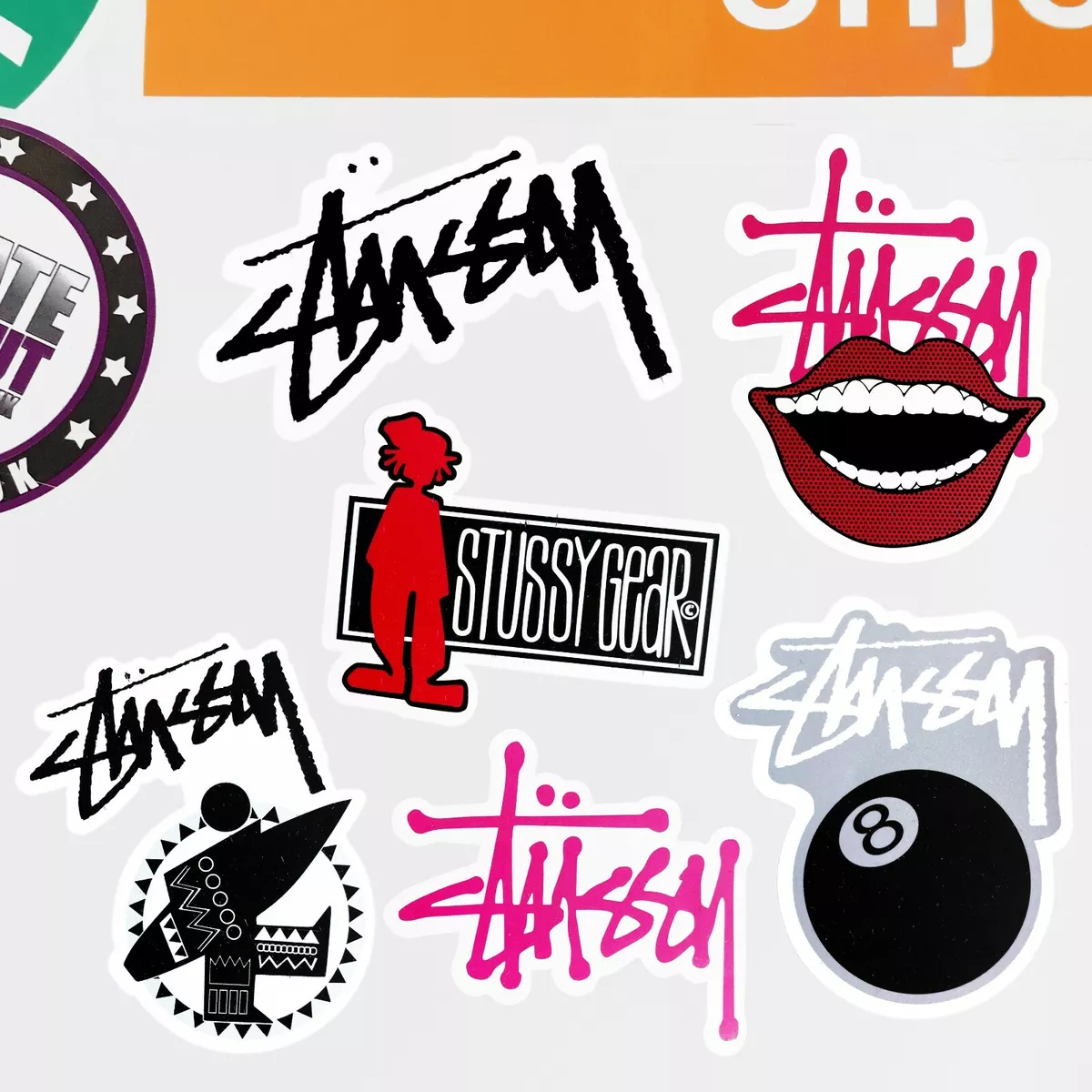 Stussy stickers - skate stickers - stussy singles/bundles