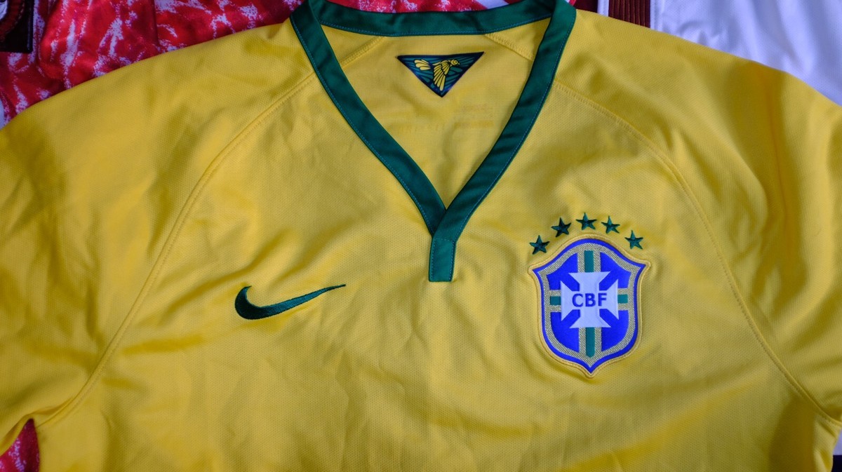 Brazil 2014-2015 Home Jersey Medium/Large Neymar | eBay