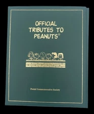 Official Tributes To Peanuts  Book Postal Commemorative Society