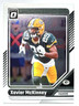 XAVIER MCKINNEY Green Bay Packers 2024 Panini Donruss Optic Football Card #75