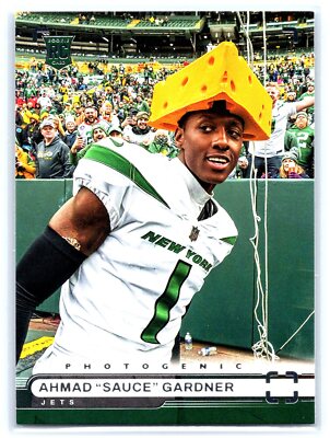 2022 Chronicles Photogenic Football #PH-33 Ahmad Sauce Gardner RC New York Jets