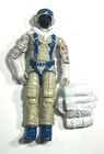Vintage  G.I. Joe 1985 SNOW SERPENT  Action Figure With Back Pack - read