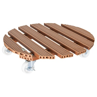 WAGNER Pflanzenroller Blumenroller WPC Rund Eckig - versch. Farben/Größen