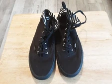 Vans  Authentic Hi 2 Black Zebra Men 7.5 Women 9