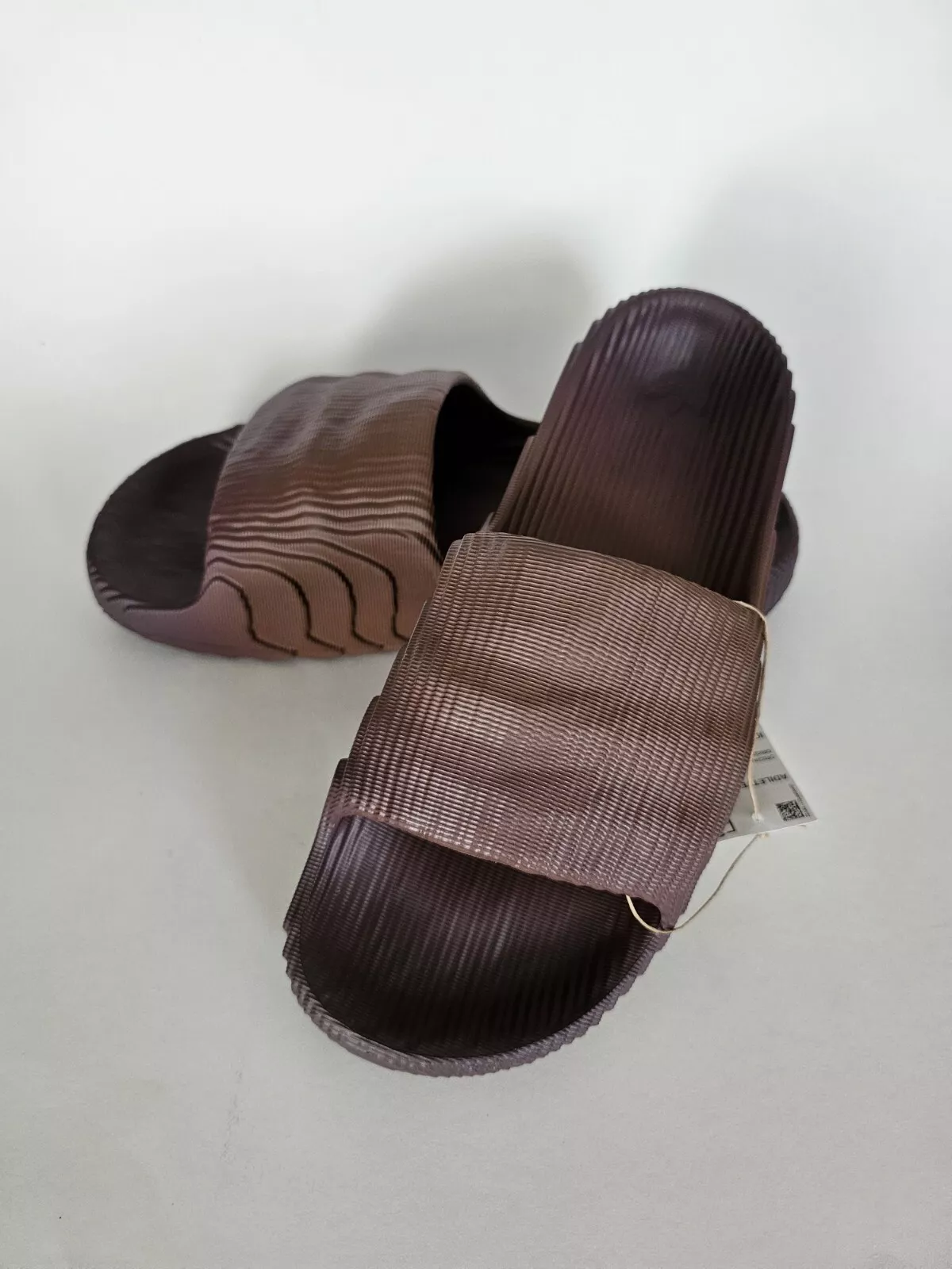 Adidas Adilette 22 Preloved Diapositive Marrone IG7493 Uomo Taglia 10