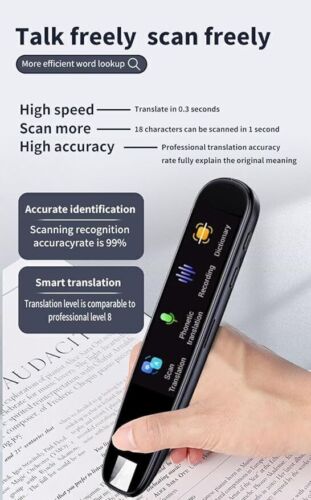 Smart Scan Translation Pen Text Reading Pen 112 Language Translator Device NEW. - Picture 3 of 10