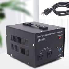 3000W Electric Voltage Converter Transformer Step Up/Down Converter 110V  220V