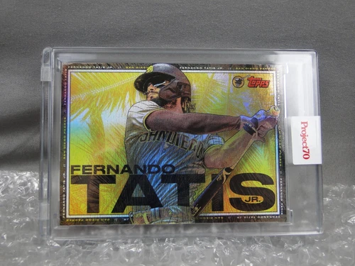 2021 Topps Project 70 #678 Fernando Tatis Rainbow 39/70 Padres Tyson Beck